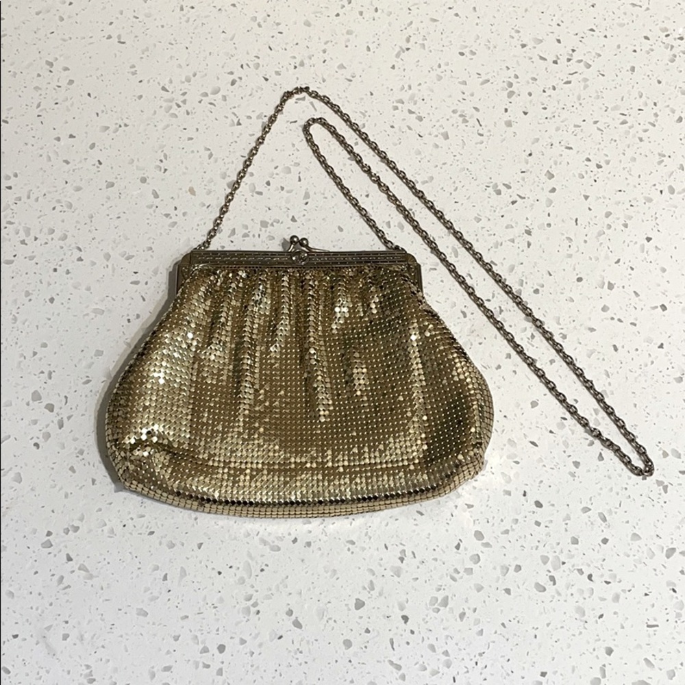 Vintage Whiting & Davis Gold Mesh Bag